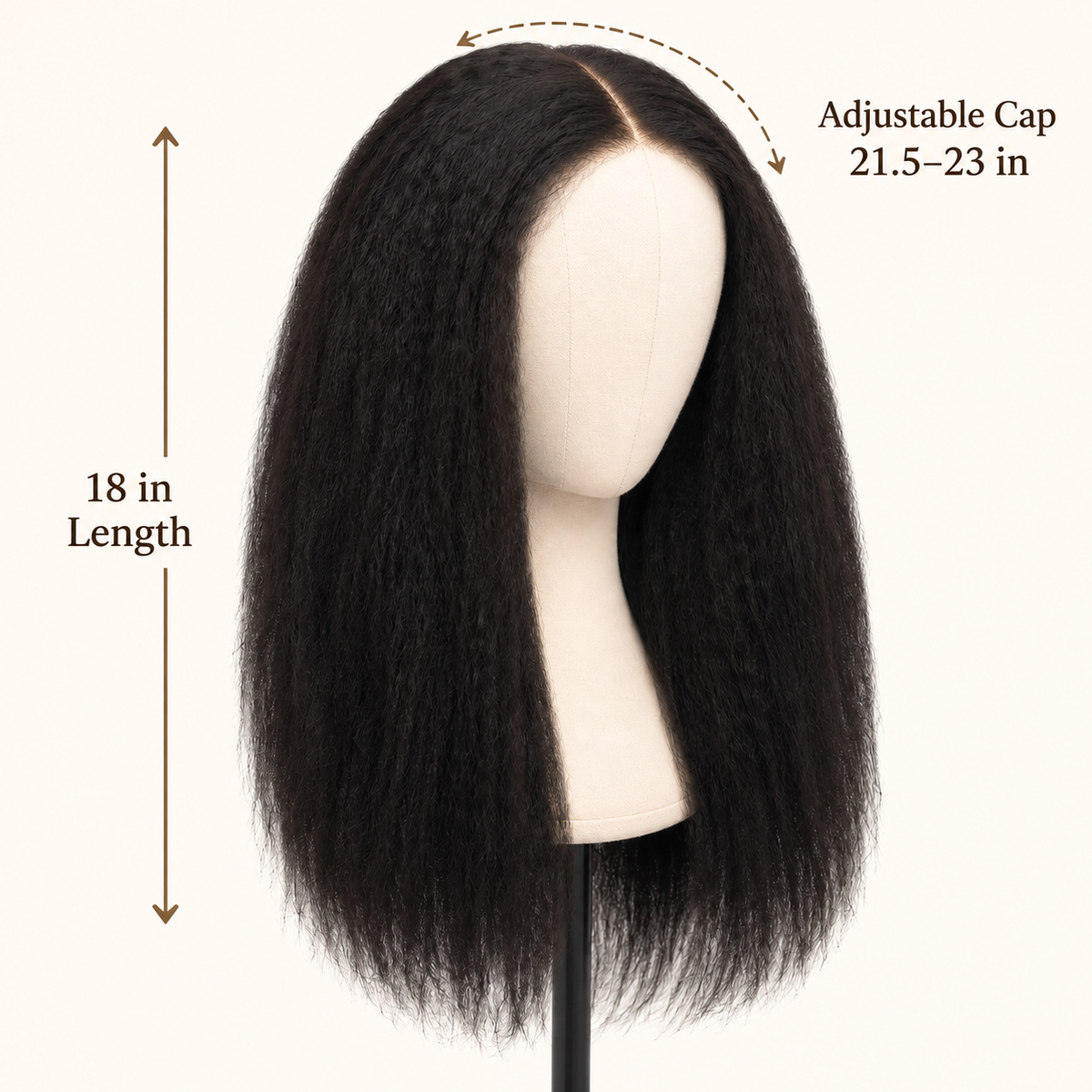 Zaria TextureBlend Kinky Straight Wig