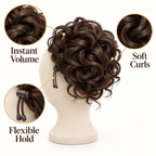 Liora TwistCloud Curly Bun