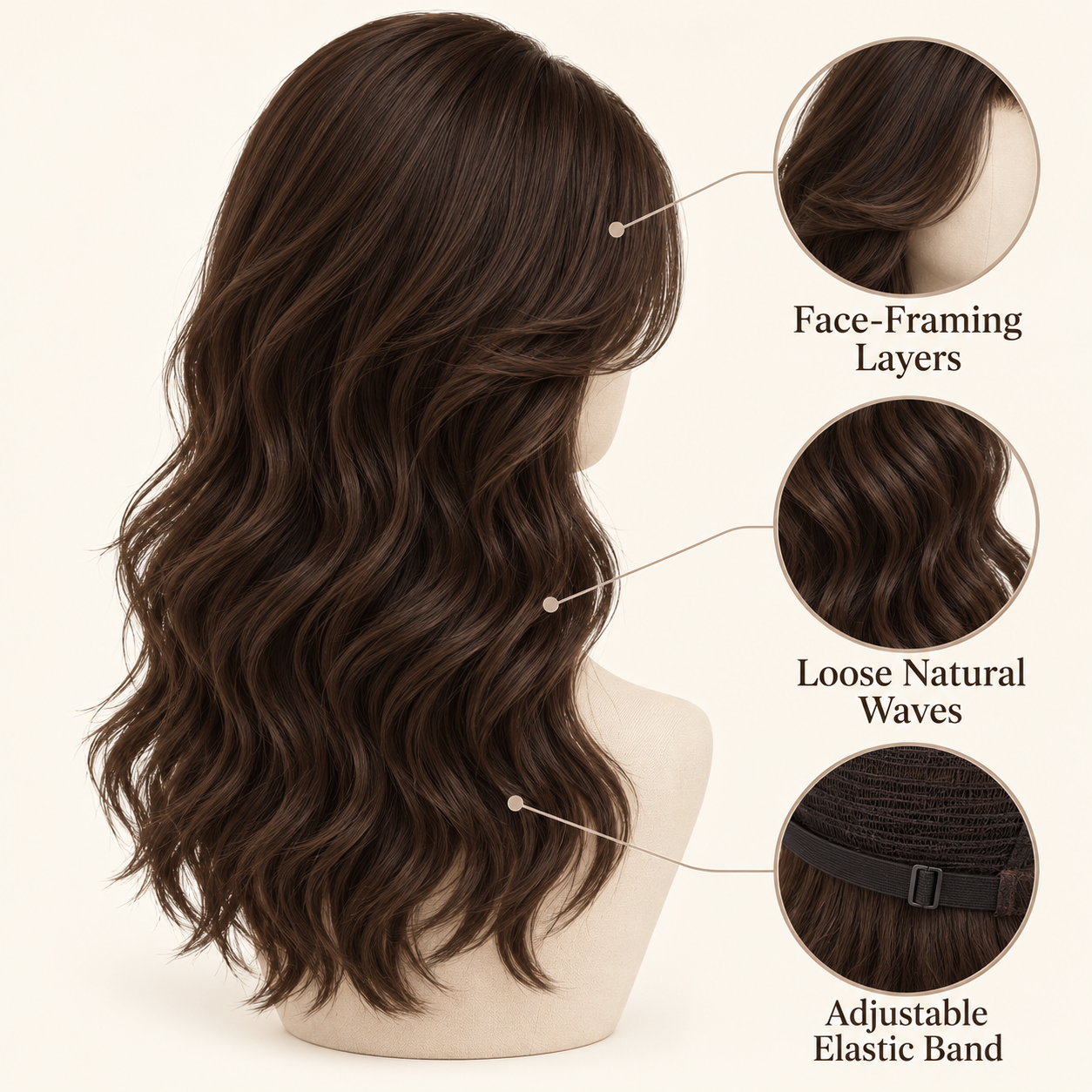 Marielle SoftLayer Wave Wig
