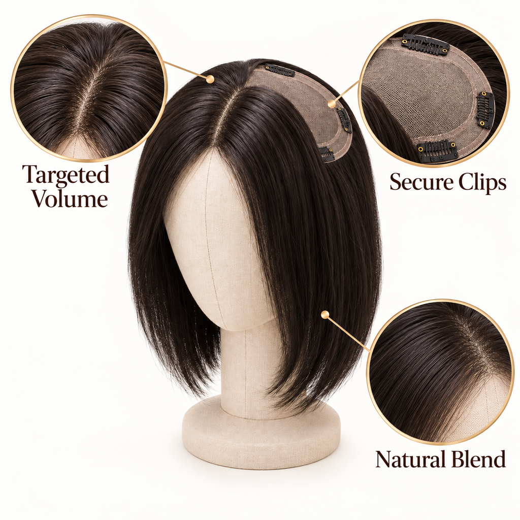 Ivara VolumeArc Clip-In Topper