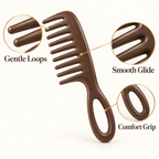 Silva GlideLoop Detangling Comb