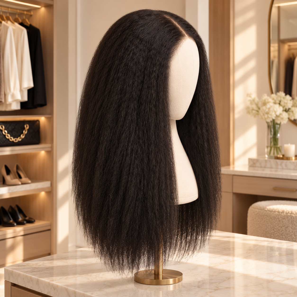 Zaria TextureBlend Kinky Straight Wig
